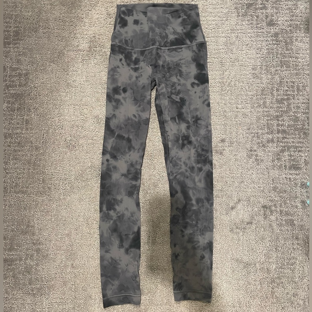 Lululemon align 25 inch tie dye leggings